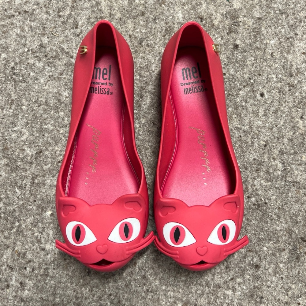 Mel Melissa Ultragirl Flat Pink Kitty Cat Girls Little Kids